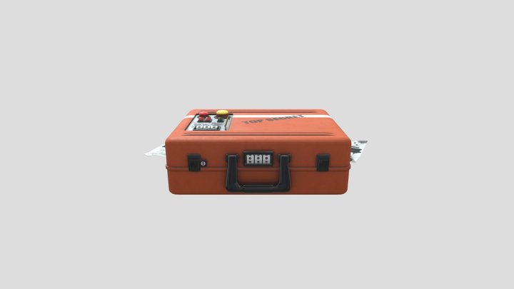 Intelligence Briefcase 3D Model