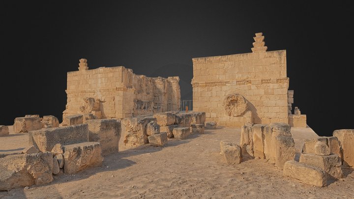 The Palace and its entrance 3D Model