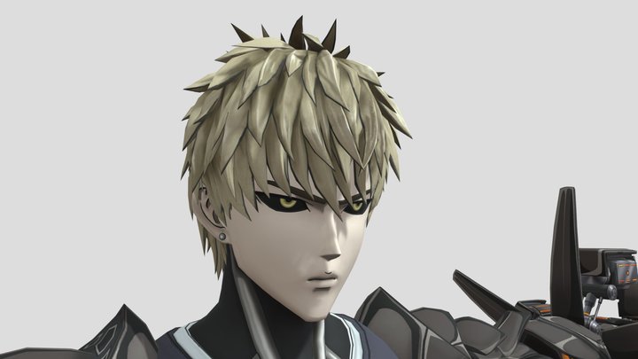 One_punch_genos_arms_mode 3D Model