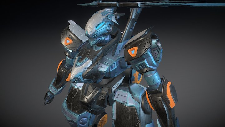 BattleAngelx2 3D Model