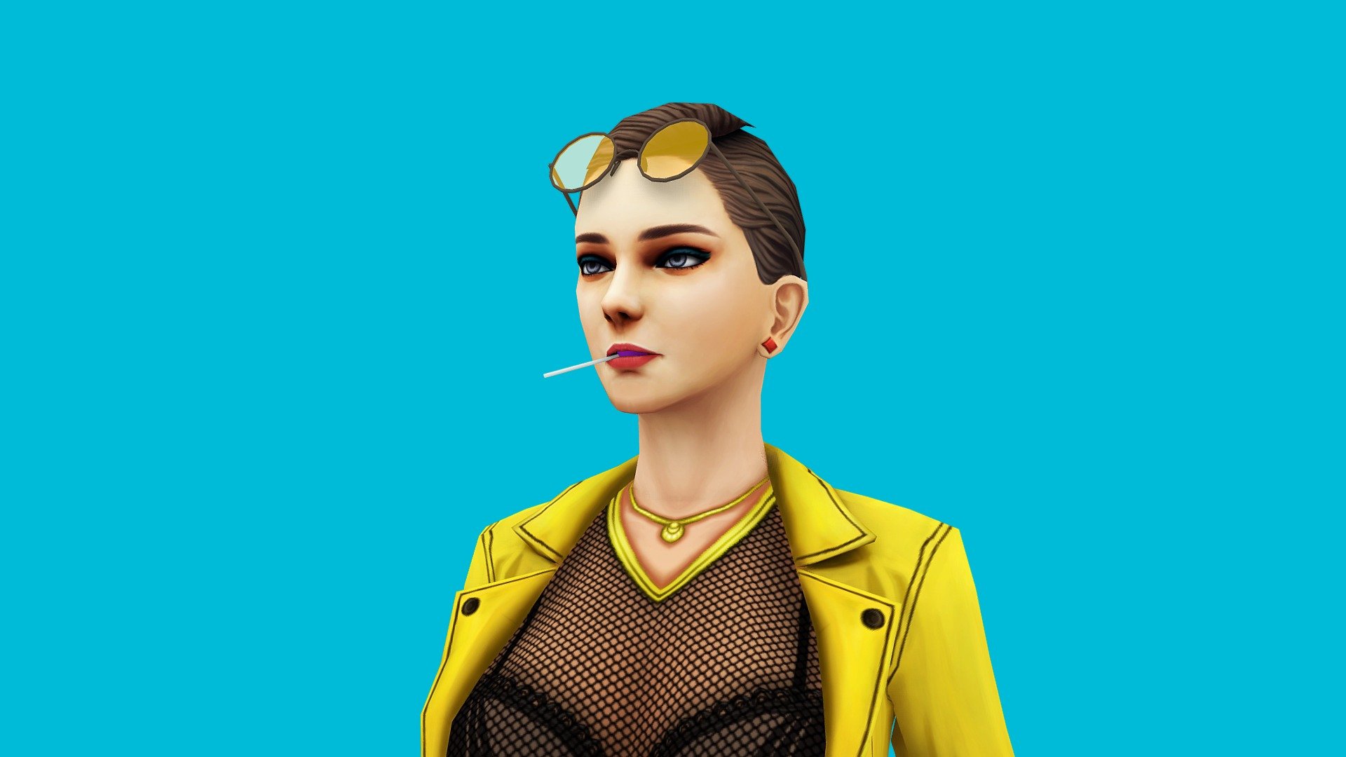 Bad Girl - 3D model by Notoday [5f53459] - Sketchfab