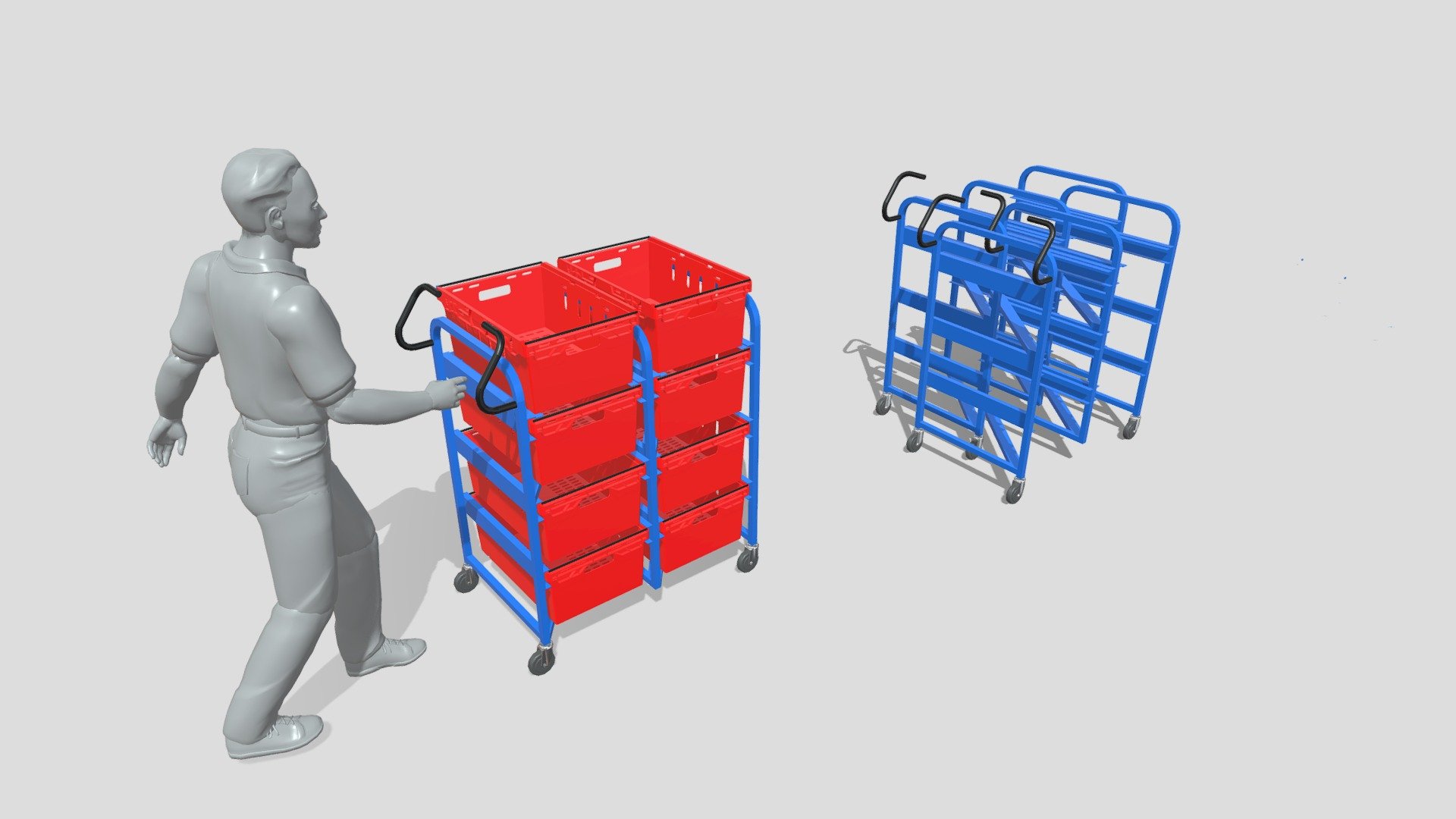 Nesting Trolley R1 - 3D model by 3D-VIEW (@Jake-norsemandirect ...