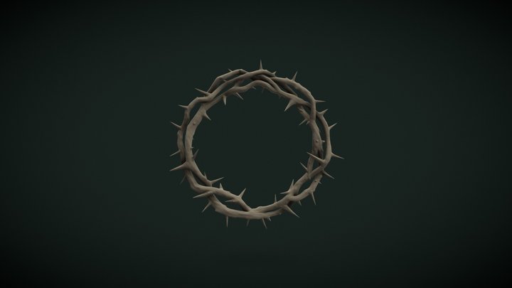 Crown Thorns WIP 3D Model