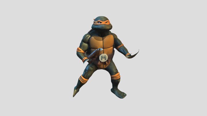 Ninja Turtle danilo 1 3D Model