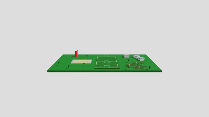 Toy Table - Lucas Monton 3D Model