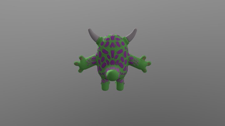 Goblin Game Character 3D Model