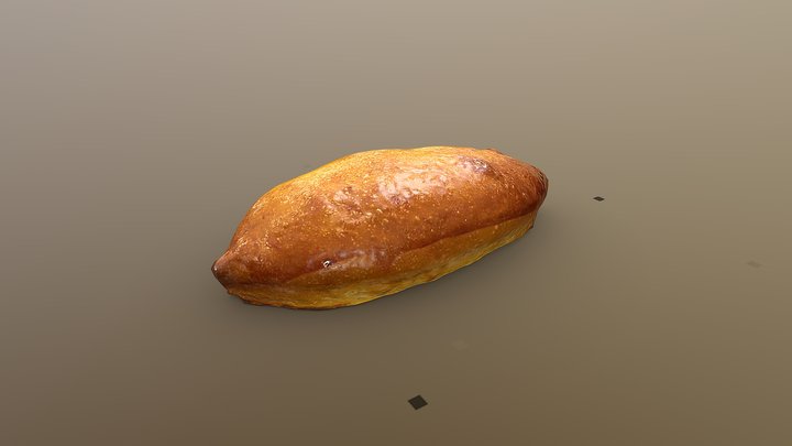 Russian Pirojok 3D Model