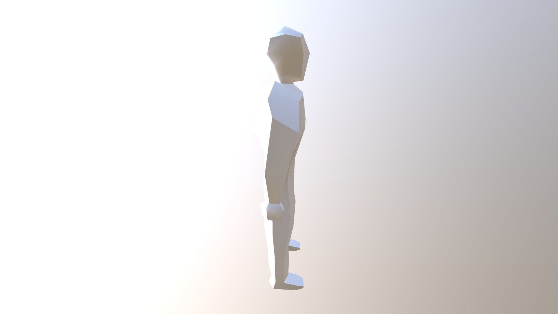 A Low poly Human