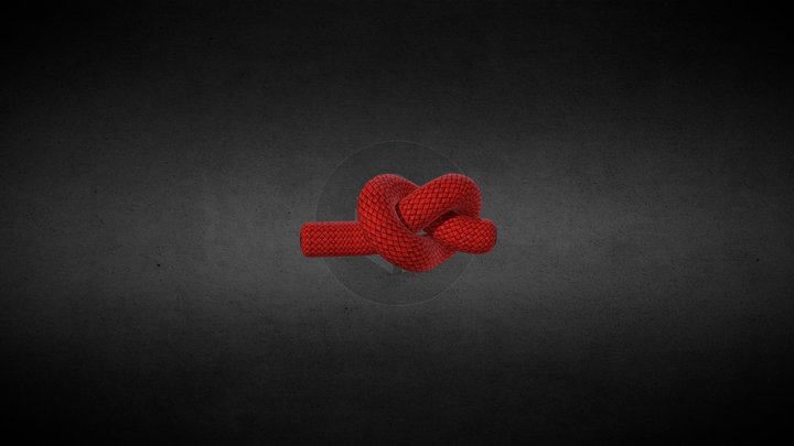 Overhand Knot 3D Model