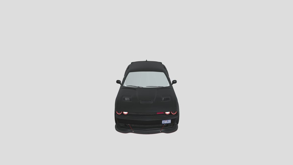 Dodge Challenger Demon Customized