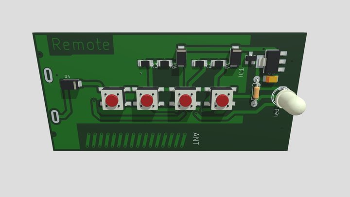 Remote Ra-01 3D Model