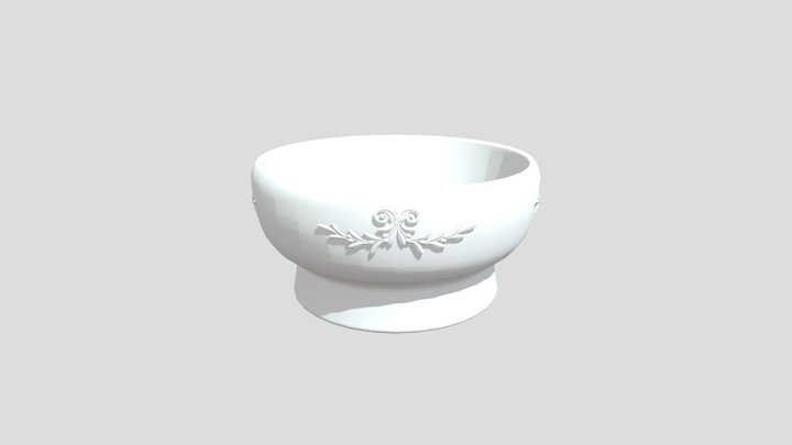 Beautiful design bowl untextured