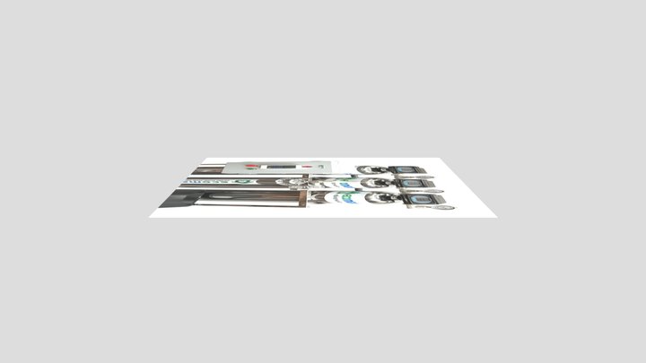 Máy Ozone khử mùi Ecomax 3D Model