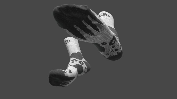 TROUS SOCKS WALK 3D Model