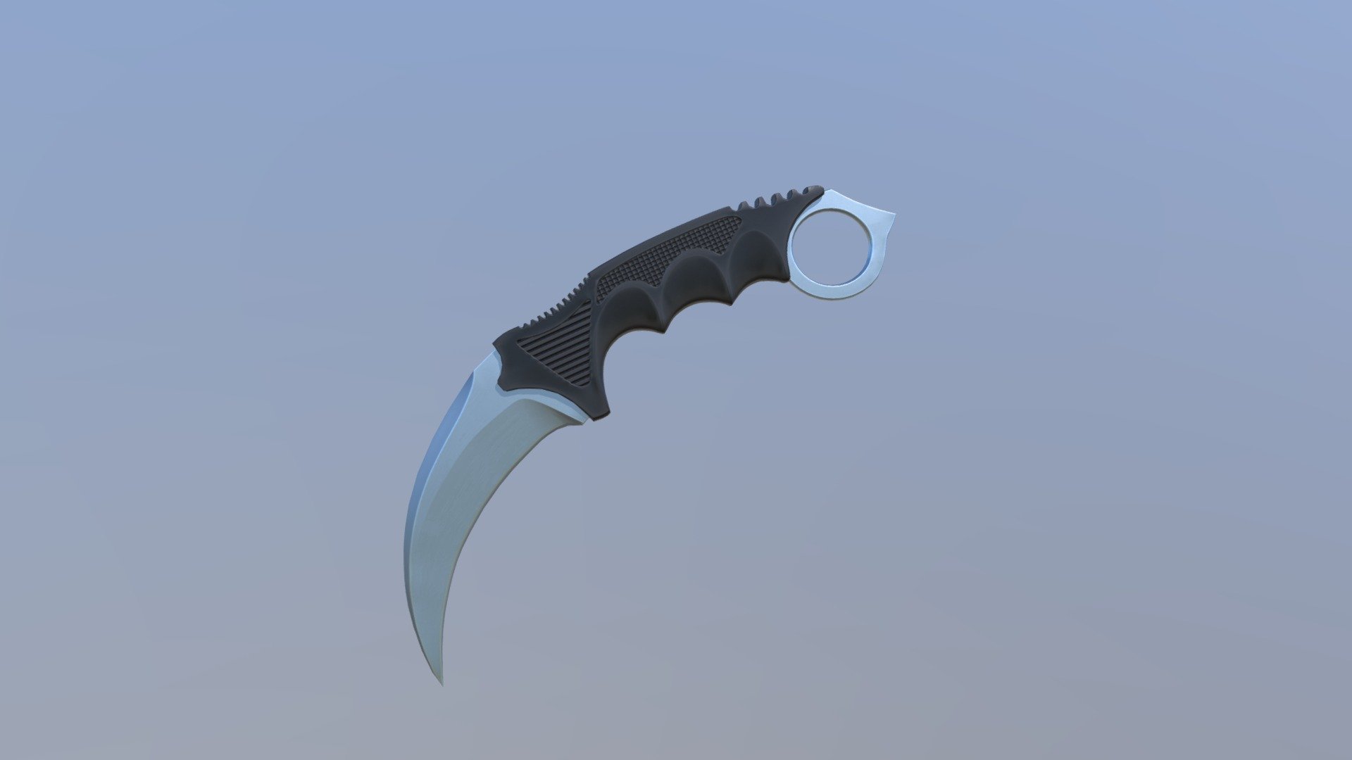 Low Poly Stylized Karambit Knife - Download Free 3D model by KrazzyElf  (@KrazzyElf) [5f57853]