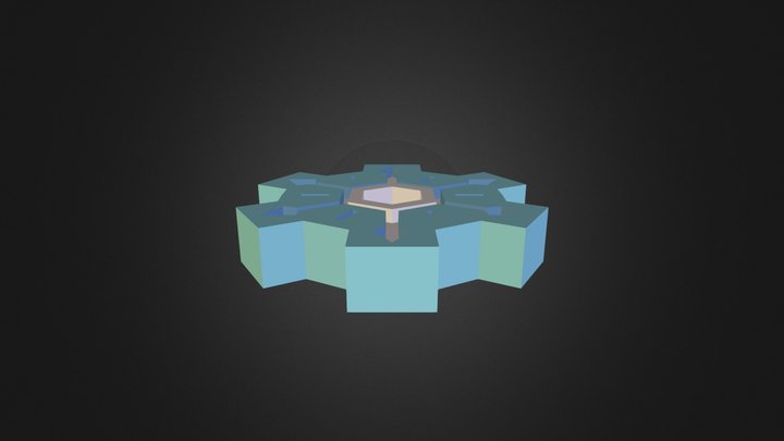 Time Gear 3D Model