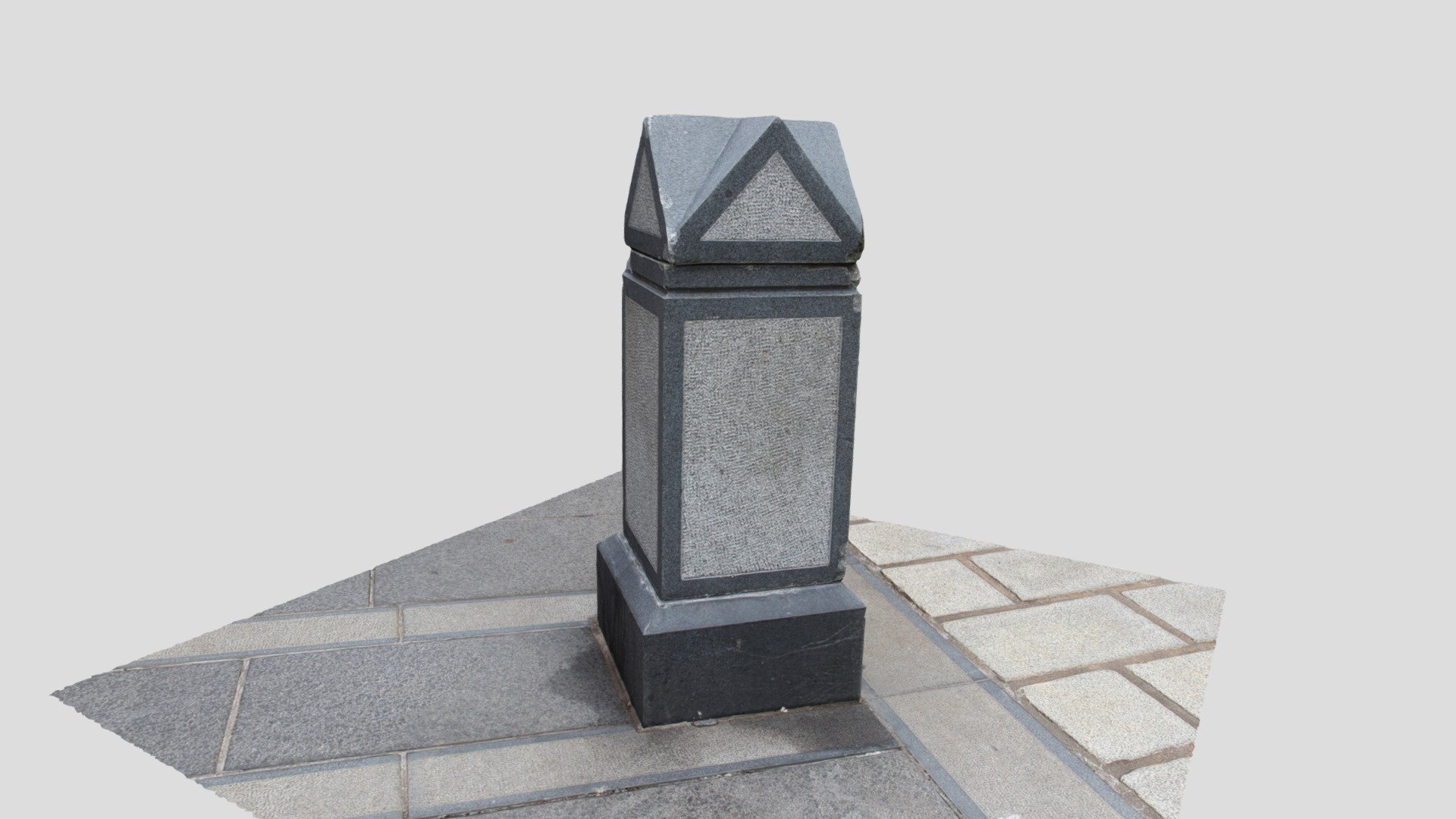 Granite Bollard