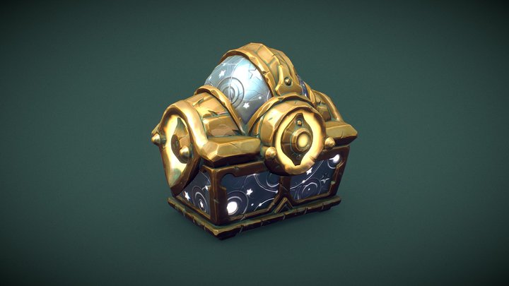 Wayfinder Fan Art: Chest 3D Model