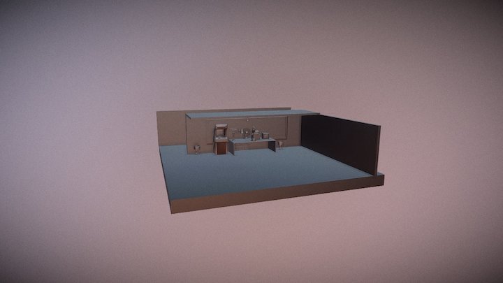 One Night At Kevin's Main Office 3D Model