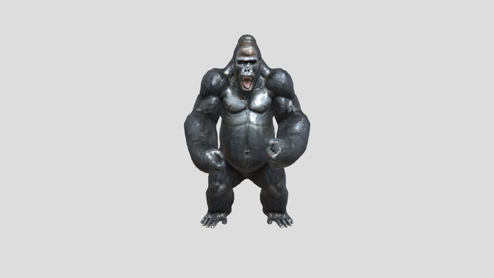 Gorilla 3D Model