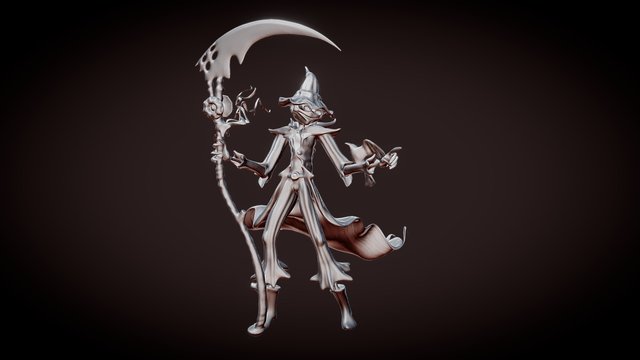 Steampunk Scarecrow 3D Model