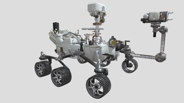 Perseverance Rover - NASA Mars 2020 Mission 3D Model