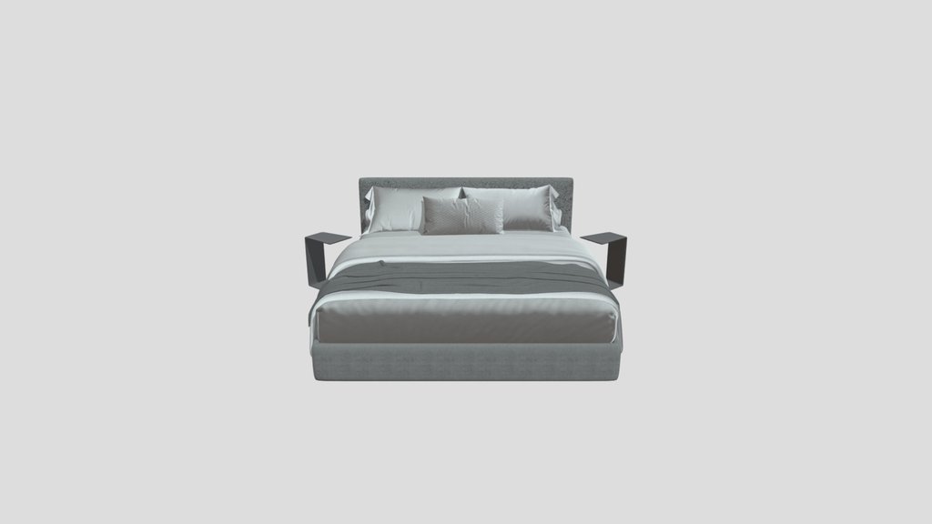 Bed Stone By Meridiani