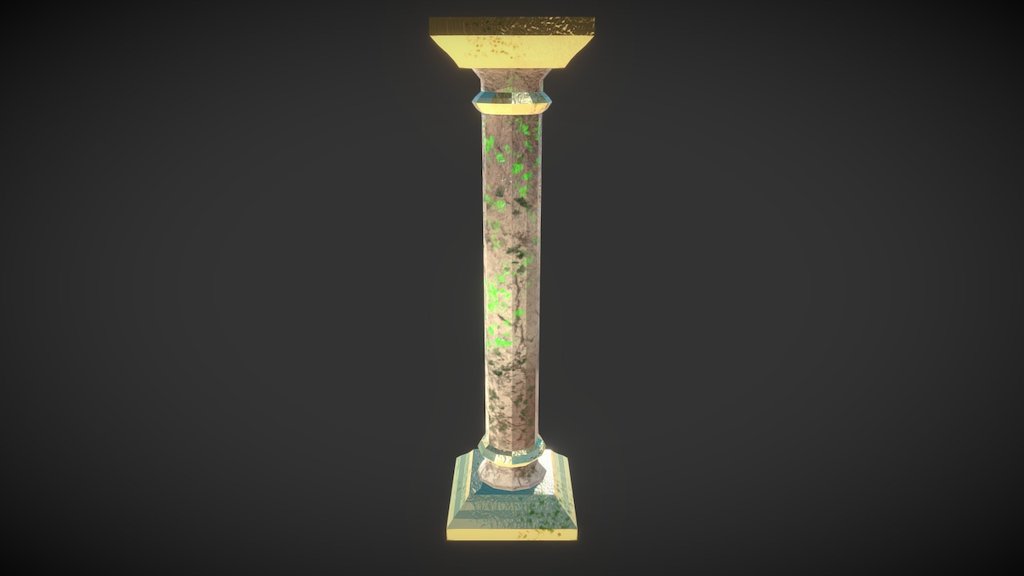 Pillar - 3D model by andreasnordboe [5f5b6be] - Sketchfab