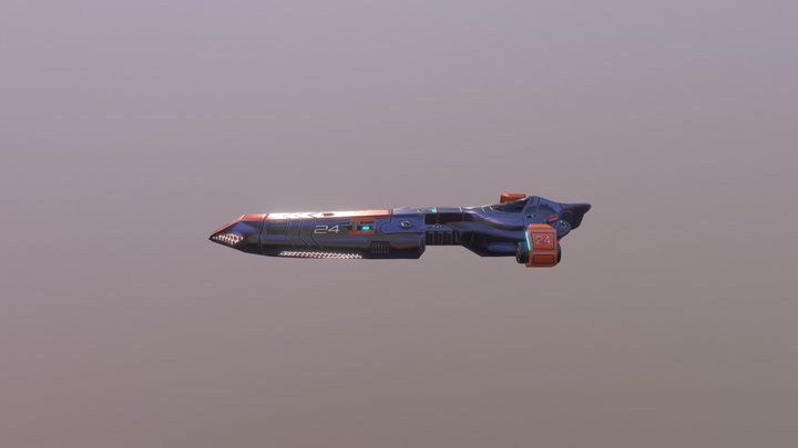 Spaceship 3D Model
