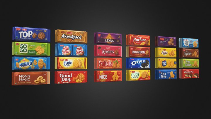 Galletas supermercado – Modello 3D gratuito STL