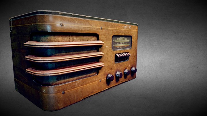 Radio Huston 3D Model