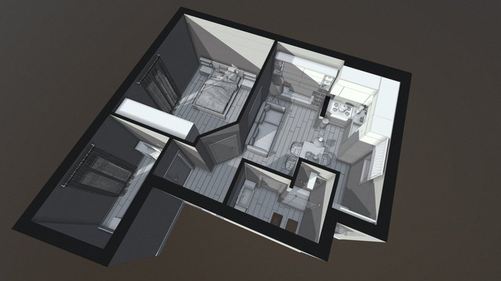 House Michi 3D Model