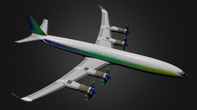 Aeroplane 3D Model
