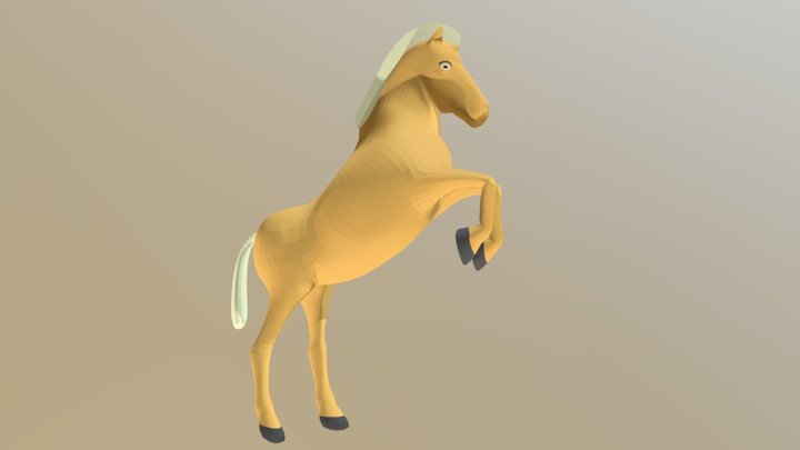 Draft Horse2A 3D Model