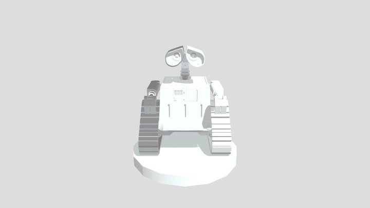 Wall_E 3D Model