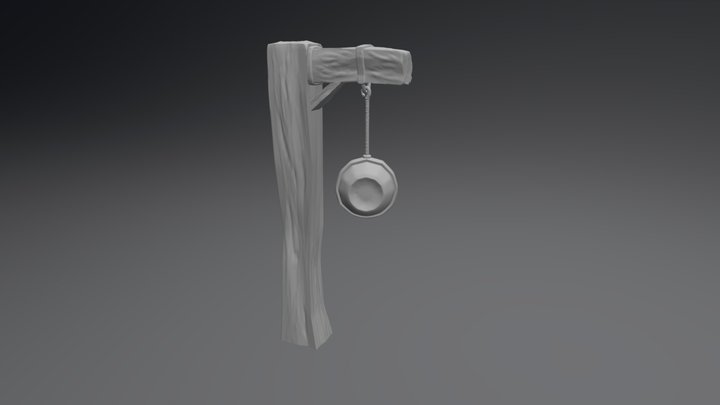 Hanging Ward Sculpt 3D Model