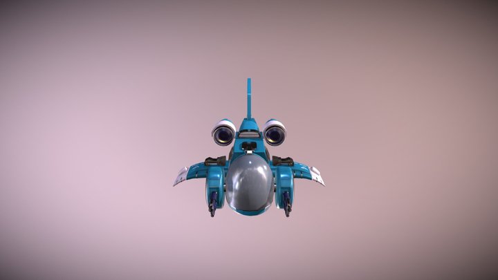 Nave espacial / spacecraft from Animal Mecha 3D Model