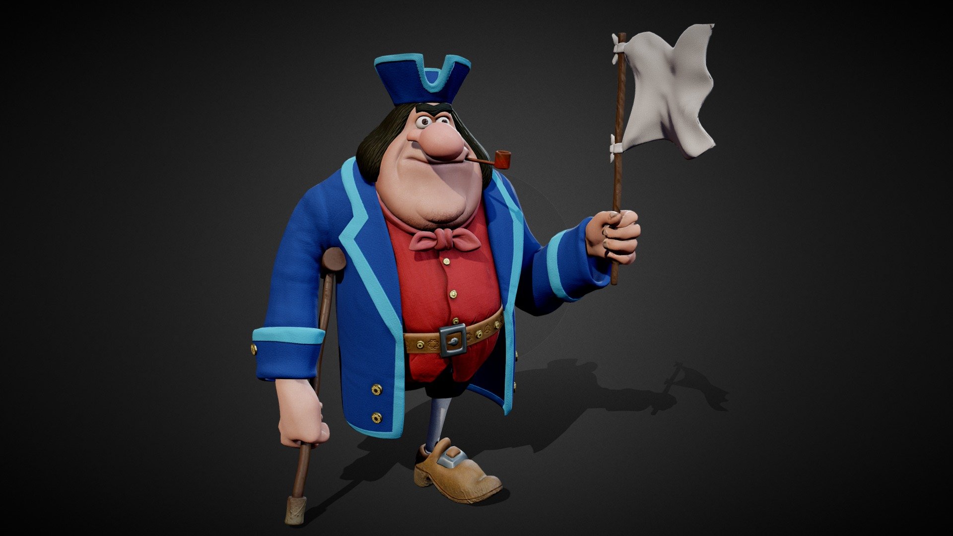 Pirate Captain John Silver