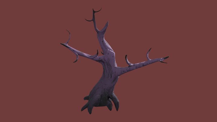 Travelers Light - Corrupted Tree_02 3D Model