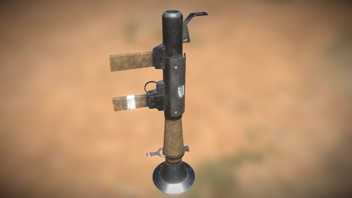 Soldier's Rocket Launcher (TF2) 3D Model