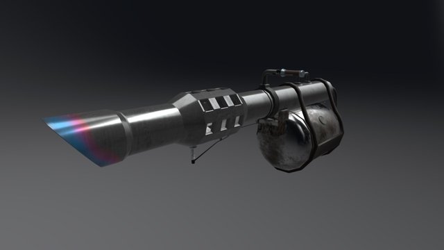Flamethrower 3D Model