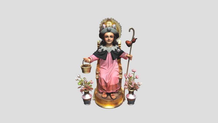 Santo Niño de Atocha 3D Model