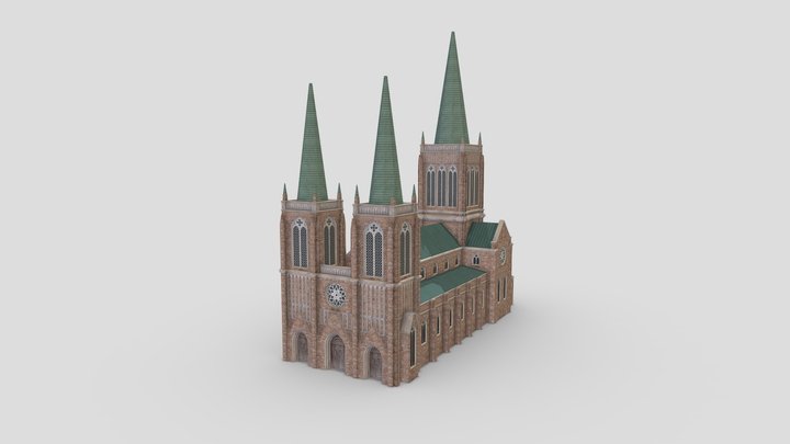 Medellin Perpetual Help Parish 3D Model