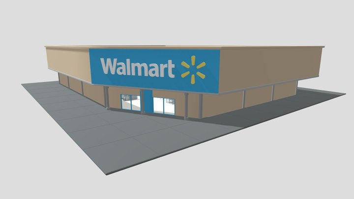 WALMART 3D Model