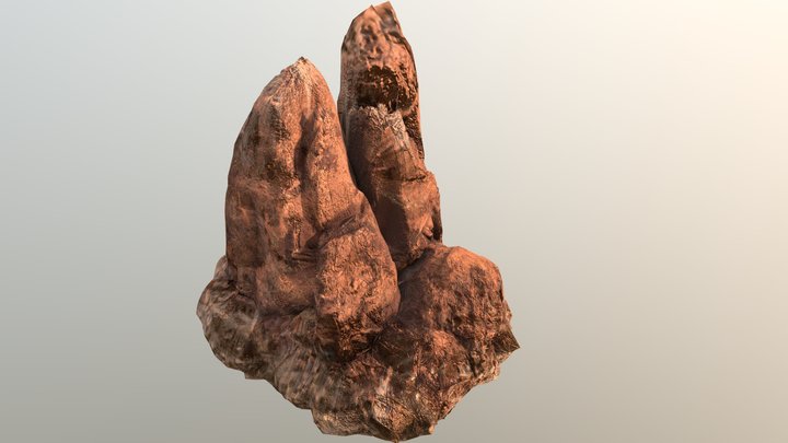 Desert Rocks 3D Model