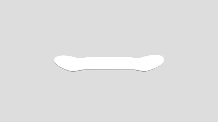 fingerboard deck 3D Model