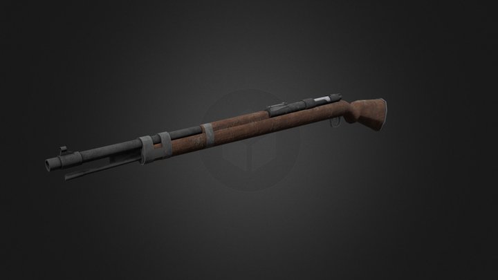 Karabiner 98k 3D Model
