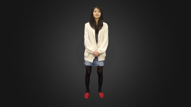 Scan Standing 3D Model