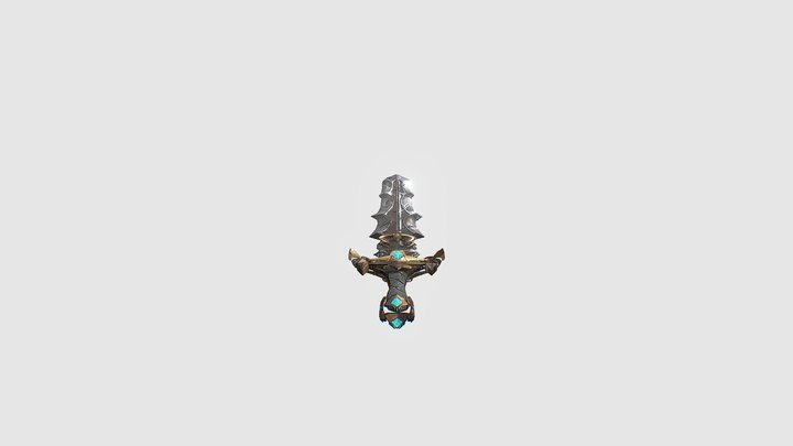 Stylized Sword based on image 3D Model