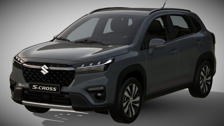 2024 Suzuki S-Cross 4x2 GLX Hybrid – Modèle 3D gratuit STL